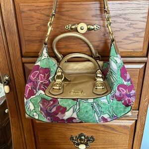 Coach, Ashley, floral iris bag